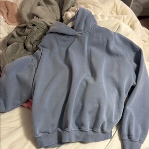 Blue Hoodie Sweater